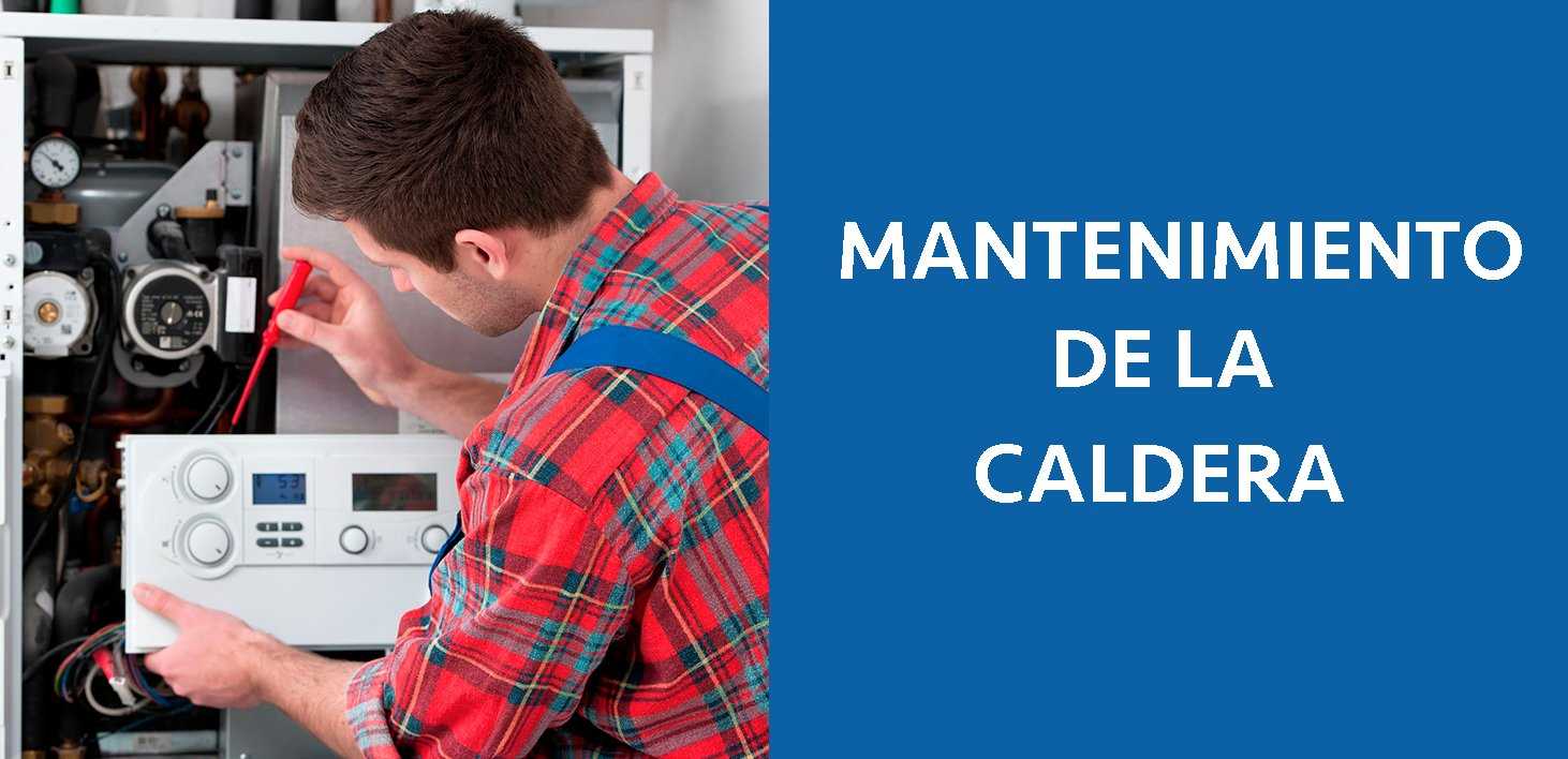 mantenimiento de una caldera